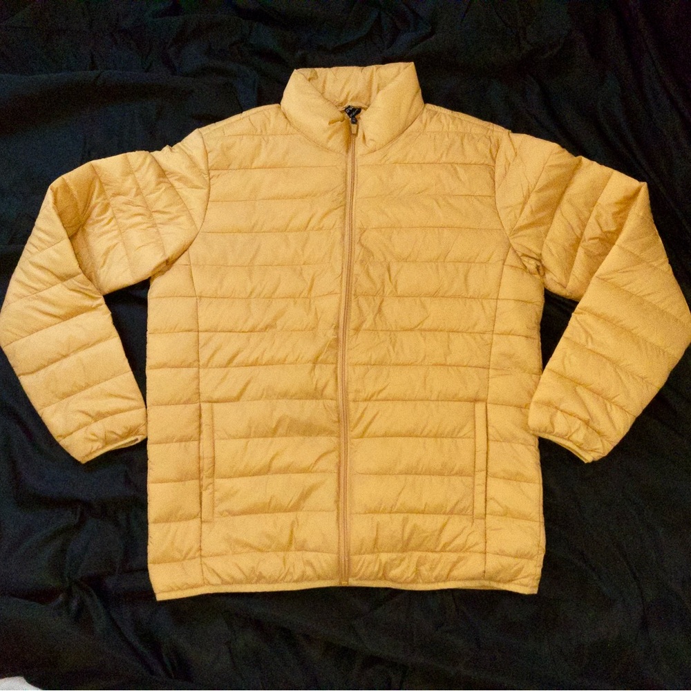 Magcomsen Yellow Puffer Jacket